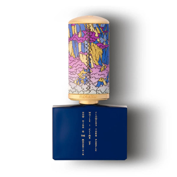Floraiku Bento Box, FLOWERS TURN PURPLE Eau de Parfum 50ml + 10ml with Travel Case