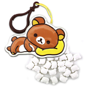 Rilakkuma Marshmallow Flavored Lazy Day Sweets Candy, 7 Ounce Tin - 12 Count Display Box