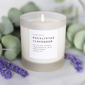 Eucalyptus + Lavender - Signature Soy Candle
