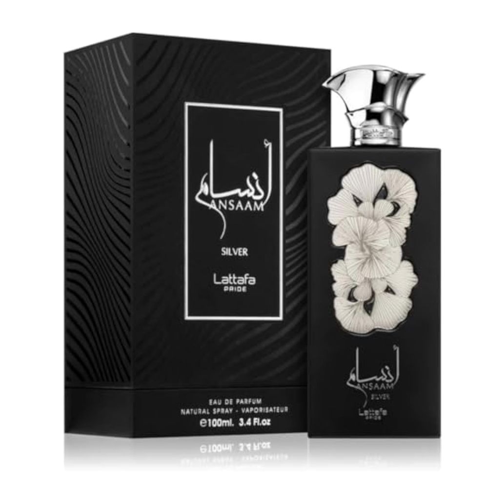 Lattafa Pride Ansaam Silver Unisex Perfume, 100 ml
