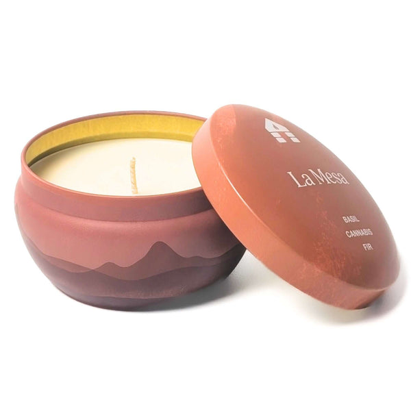 Scented Candle Tins - Non-Toxic Coconut Wax - Aromática 8 oz