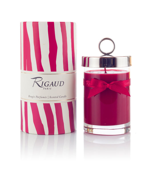 Rigaud Scented Candle, Handmade in France, La Vie En Rouge