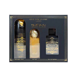 Lattafa Badee Al Oud For Glory Gift Set