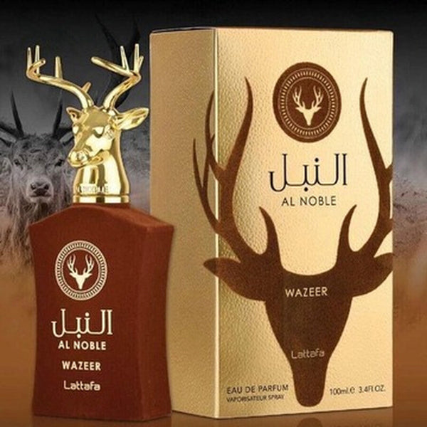 Lattafa Al Noble Wazeer Eau de Parfum Unisex Perfume, 100 ml