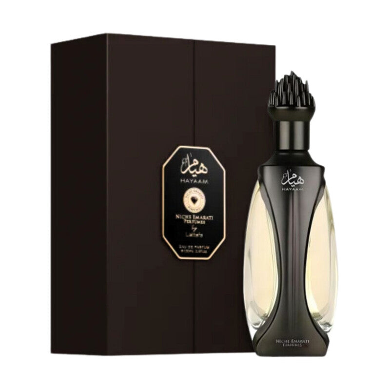 Lattafa Hayaam Niche Emarati Eau de Parfum Spray Unisex Perfume, 100 ml