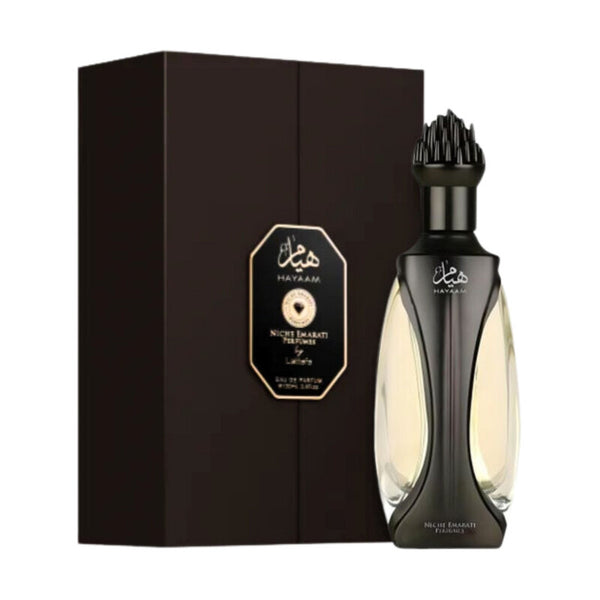 Lattafa Hayaam Niche Emarati Eau de Parfum Spray Unisex Perfume, 100 ml