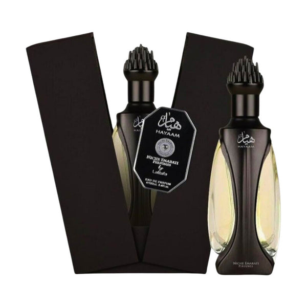 Lattafa Hayaam Niche Emarati Eau de Parfum Spray Unisex Perfume, 100 ml