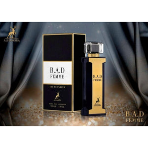 Maison Alhambra B.A.D Femme Eau de Parfum Spray for Women, 100 ml