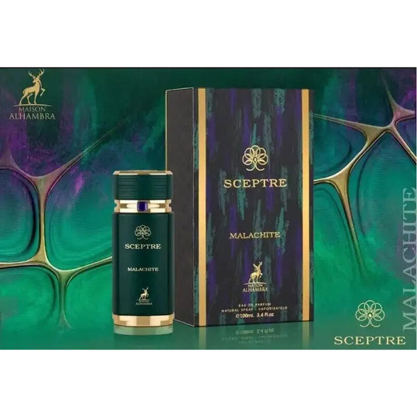 Maison Alhambra Sceptre Malachite Eau de Parfum Spray Unisex Perfume, 100 ml