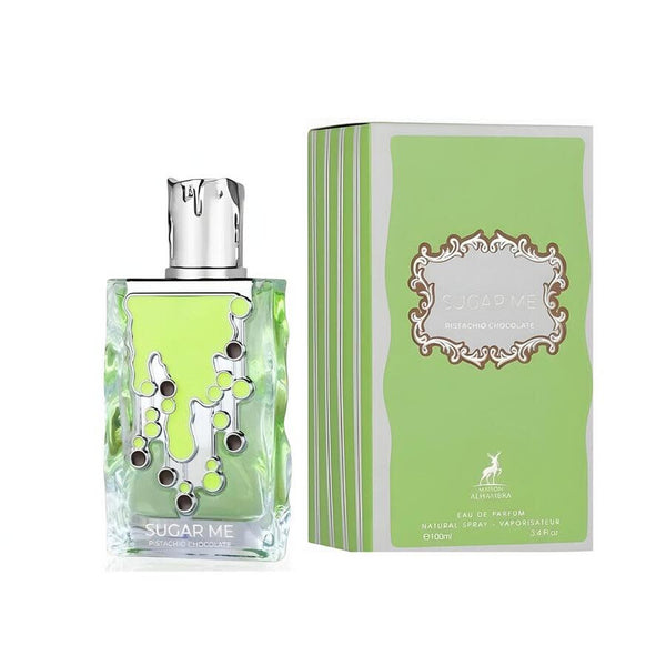 Maison Alhambra Sugar Me Pistachio Chocolate Eau de Parfum Spray Unsex Perfume, 100 ml