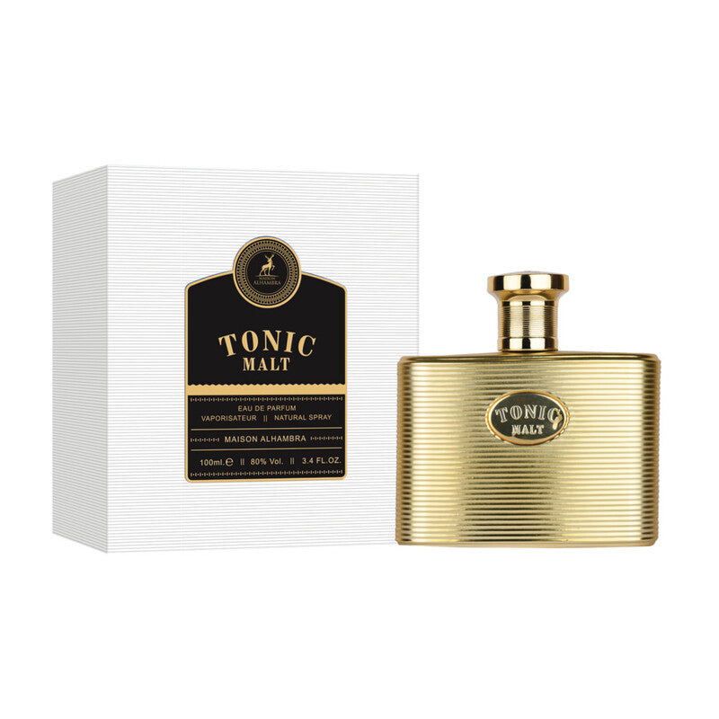 Maison Alhambra Tonic Malt Eau de Parfum Spray Unisex Perfume, 100 ml