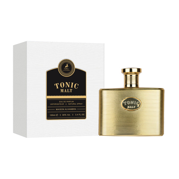 Maison Alhambra Tonic Malt Eau de Parfum Spray Unisex Perfume, 100 ml