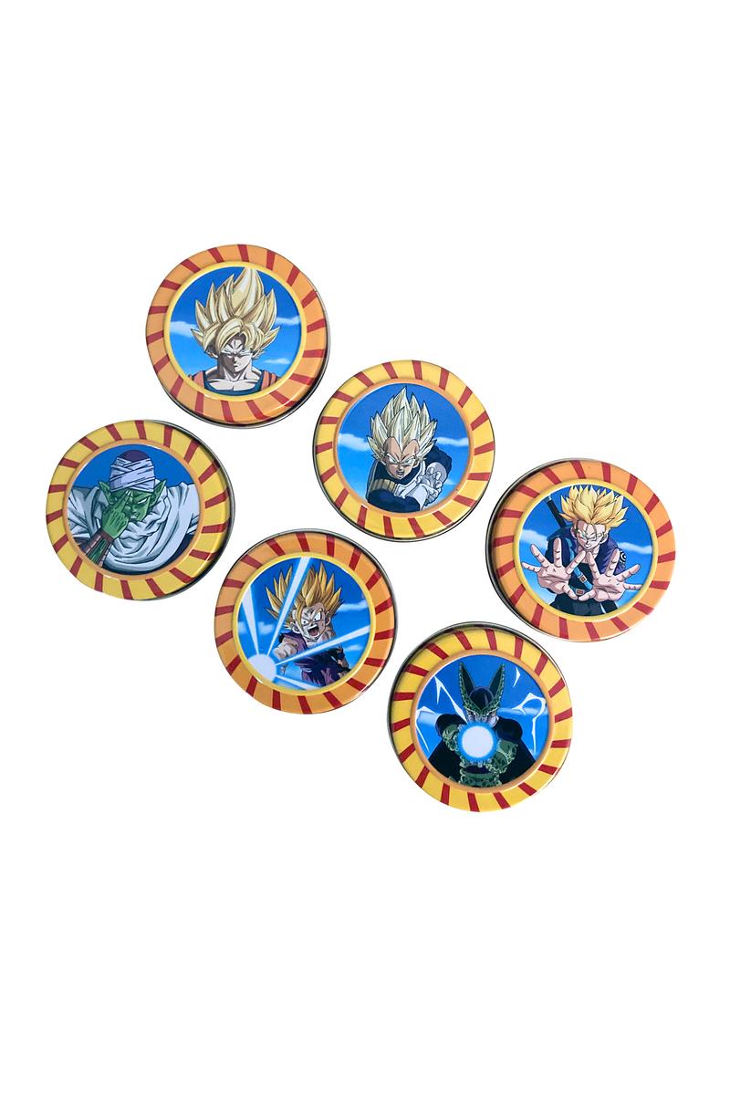 Dragon Ball Z Mystery Candy Tin 0.7 Ounce Blind Box - 18 Count Display Box