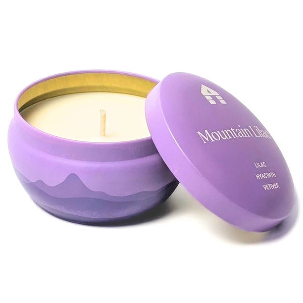Scented Candle Tins - Non-Toxic Coconut Wax - Aromática 8 oz