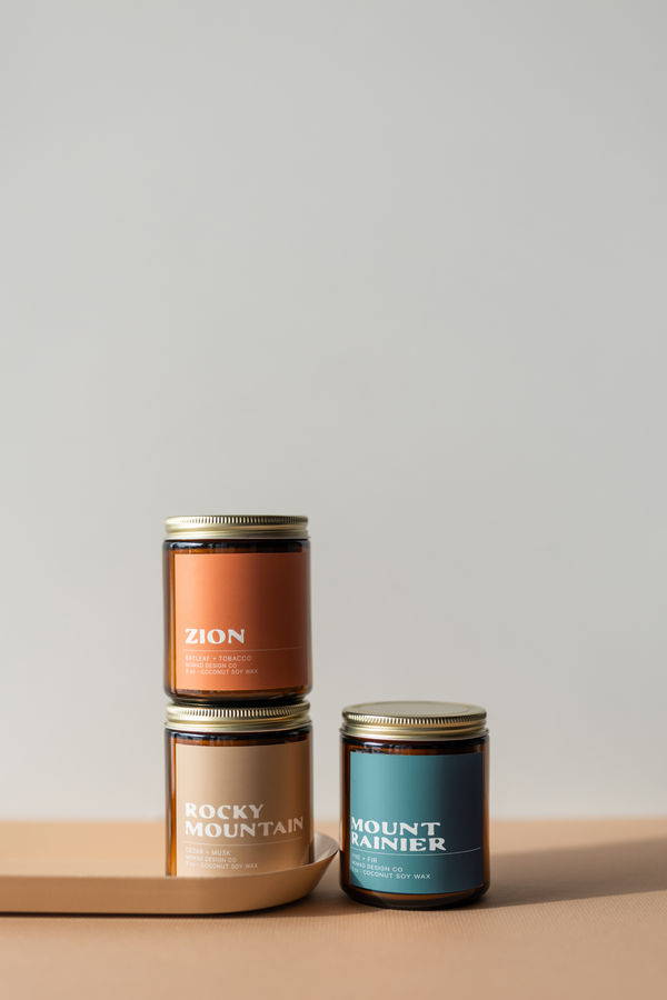 Mount Rainier National Park Candle