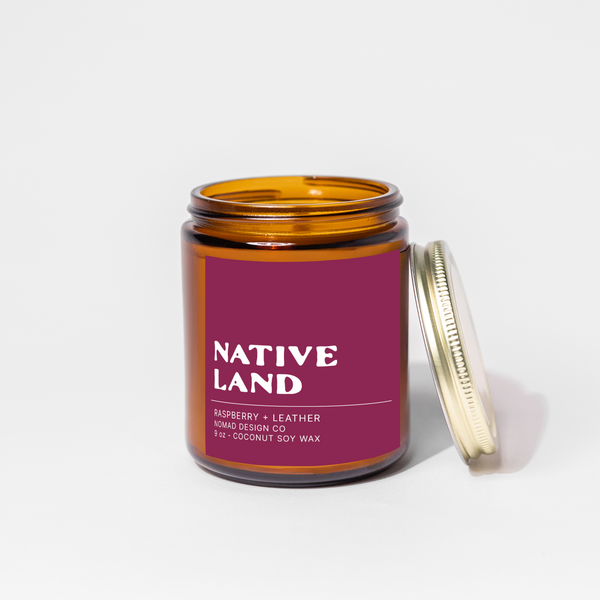 Native Land Candle