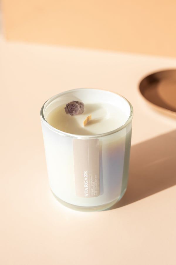 Stargaze Crystal Candle