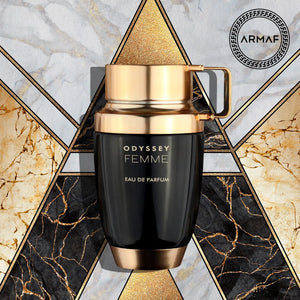 Armaf Odyssey Femme Black Eau De Parfum for Women, 100 ml