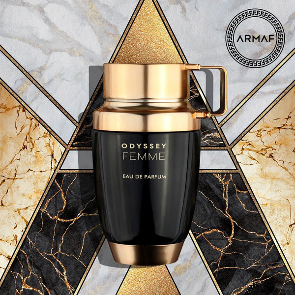 Armaf Odyssey Femme Black Eau De Parfum for Women, 100 ml