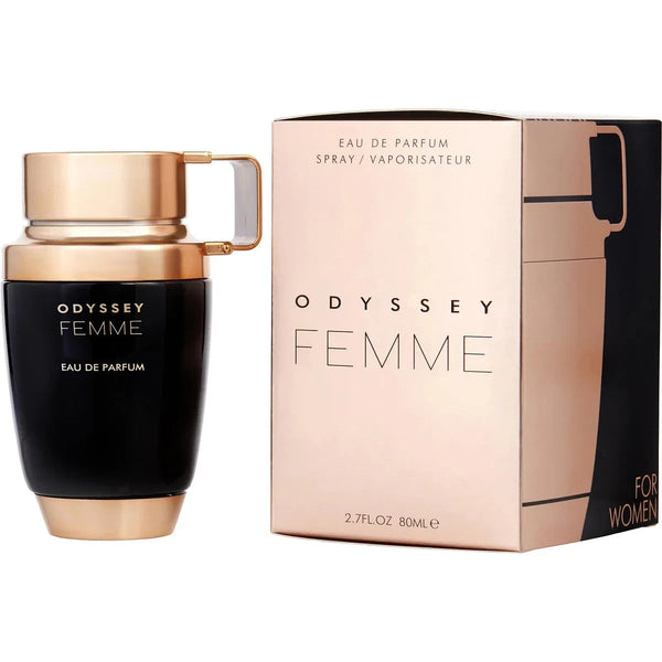 Armaf Odyssey Femme Black Eau De Parfum for Women, 100 ml