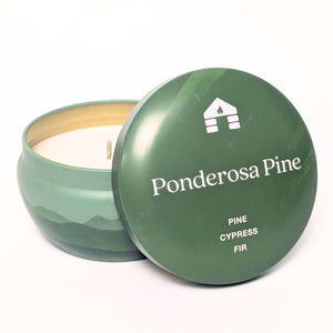 Scented Candle Tins - Non-Toxic Coconut Wax - Aromática 8 oz