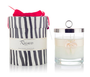 Rigaud Scented Candle, Handmade in France, Gardénia