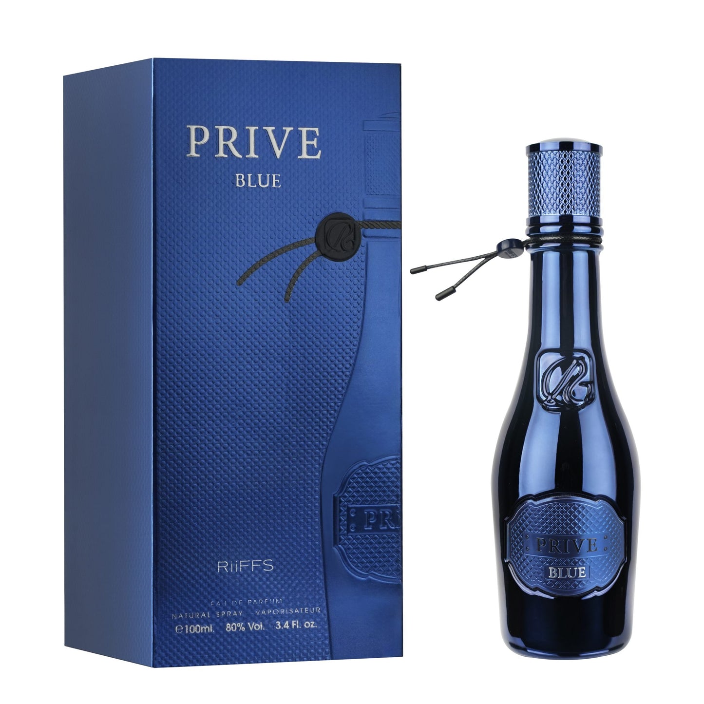 Riiffs Prive Blue Eau de Parfum Perfume for Men, 100 ml