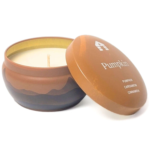 Scented Candle Tins - Non-Toxic Coconut Wax - Aromática 8 oz