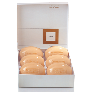 Rancé 1795 Crème Grasse Antirides Perfumed Soap, 6 x 220g