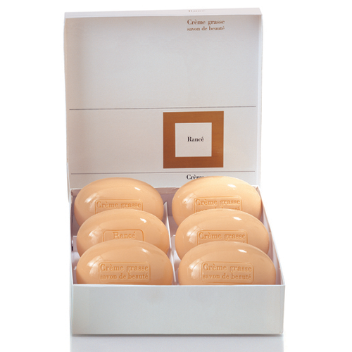 Rancé 1795 Crème Grasse Antirides Perfumed Soap, 6 x 220g