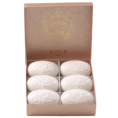 Rancé 1795 Jasmin Royal Perfumed Soap, 6 x 100g