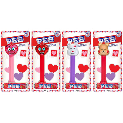 PEZ  Happy Valentine's Day Candy Dispenser Blister Pack