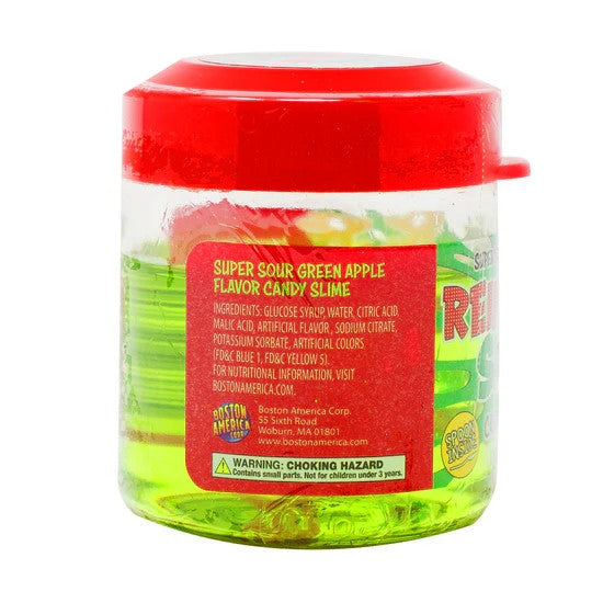 Reindeer Snot Candy Slime, Super Sour Green Apple, 3.5 Ounce Jar - 9 Count Display Box