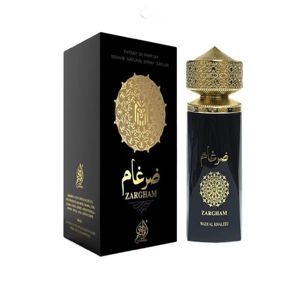 Wadi Al Khaleej Zargham Black Eau De Parfum for Men, 100 ml