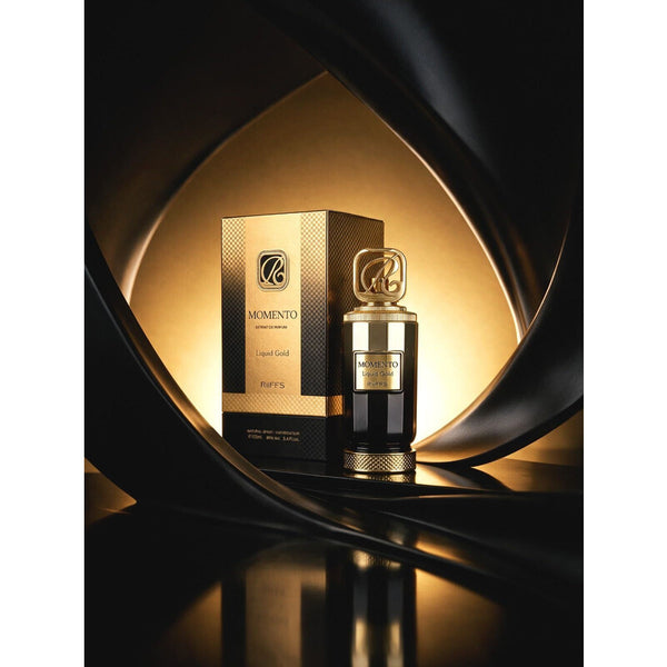 Riiffs Momento Liquid Gold Extrait de Parfum Perfume Spray for Women, 100 ml