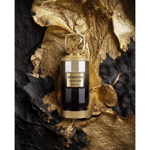 Riiffs Momento Liquid Gold Extrait de Parfum Perfume Spray for Women, 100 ml