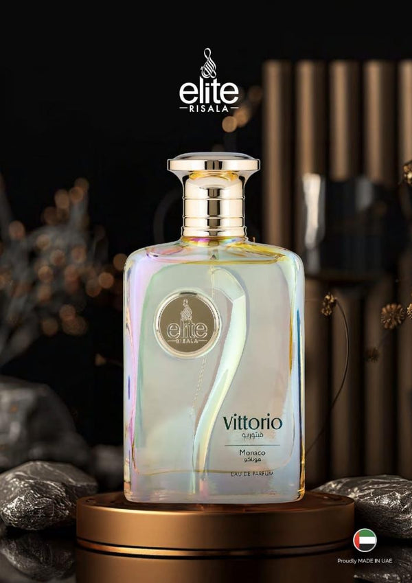 Risala Elite Monaco Vittorio Eau de Parfum Unisex Perfume, 100 ml