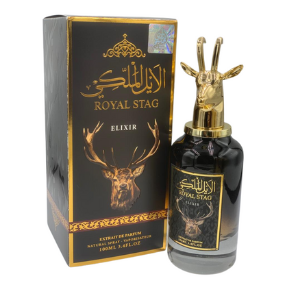 Royal Stag Elixir by Wadi Al Khaleej - Eau De Parfum for Men, 100 ml
