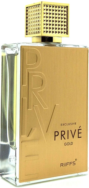 Riiffs Exclusive Privè Gold Eau de Parfum for Men, 80 ml