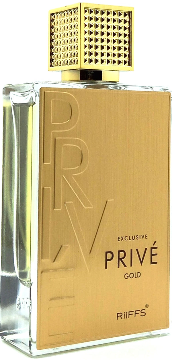 Riiffs Exclusive Privè Gold Eau de Parfum for Men, 80 ml