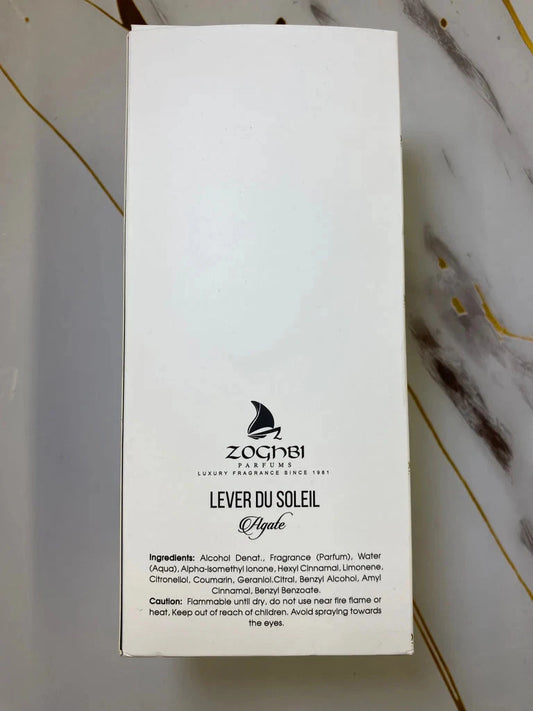 Zakat Lever Du Soleil Agate Eau de Parfum Unisex Perfume, 80 ml