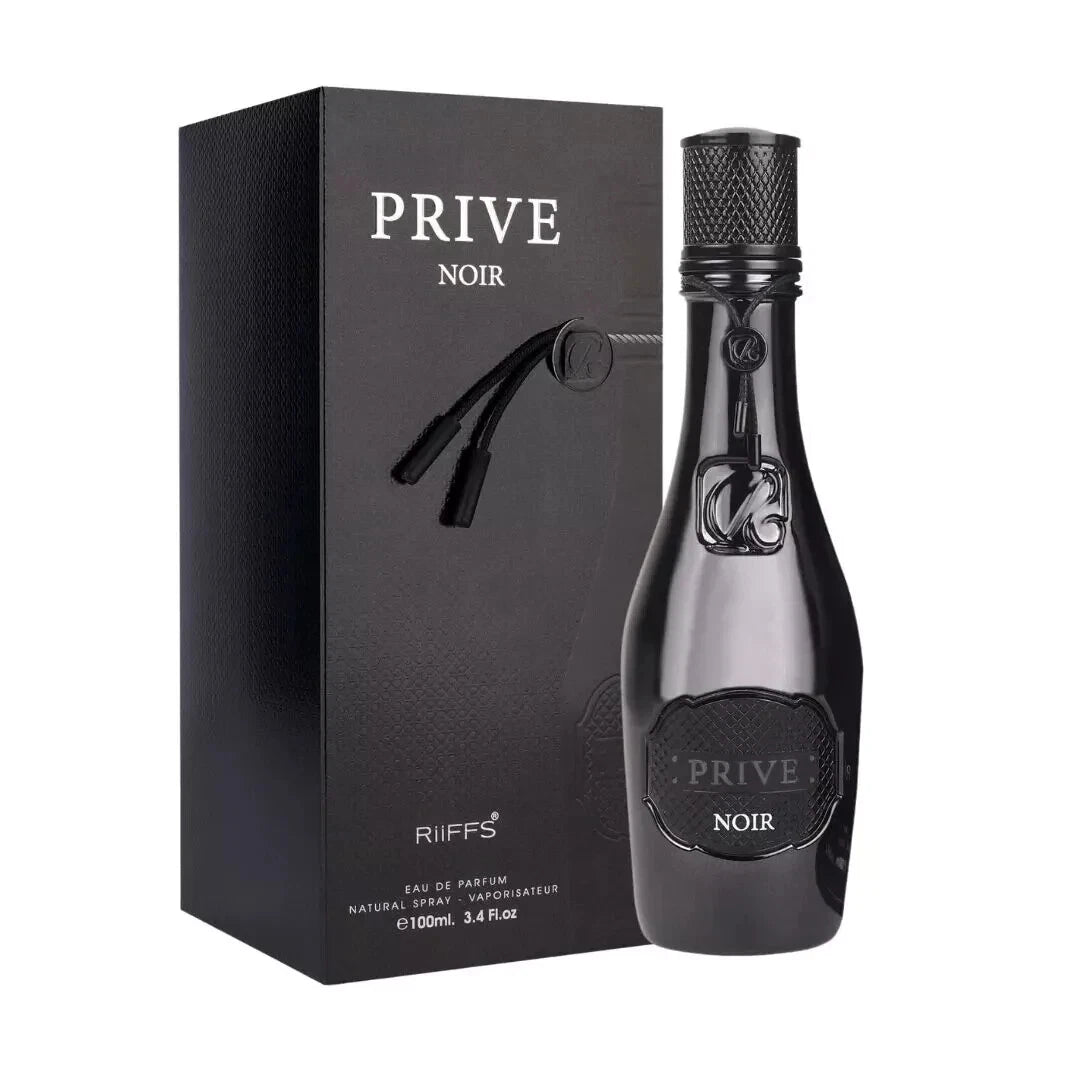 Riiffs Prive Noir Eau de Parfum Perfume for Men, 100 ml