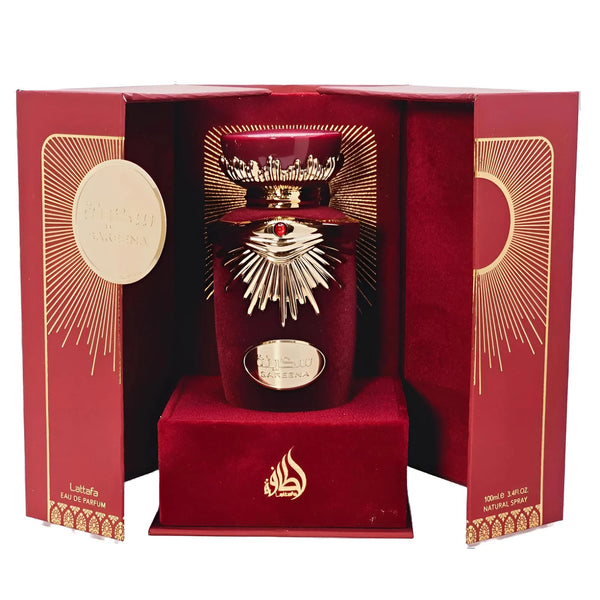 Lattafa Sakeena Eau de Parfum Spray for Women, 100 ml