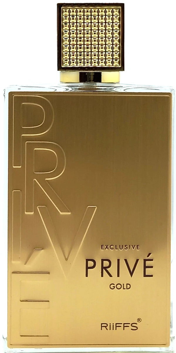 Riiffs Exclusive Privè Gold Eau de Parfum for Men, 80 ml
