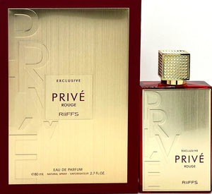 Riiffs Exclusive Privè Rouge Eau de Parfum Unisex Perfume, 80 ml