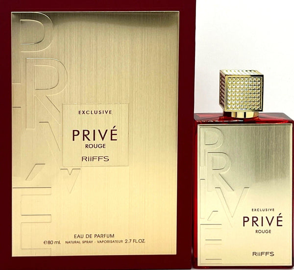 Riiffs Exclusive Privè Rouge Eau de Parfum Unisex Perfume, 80 ml