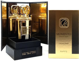 Riiffs Momento Liquid Gold Extrait de Parfum Perfume Spray for Women, 100 ml