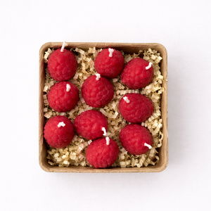 Strawberry Candles - 8 Pack
