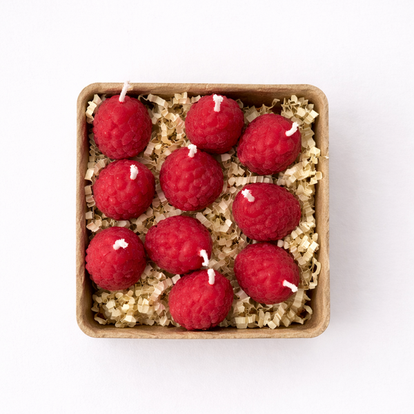 Strawberry Candles - 8 Pack
