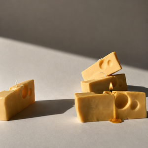 Swiss Cheese Candle